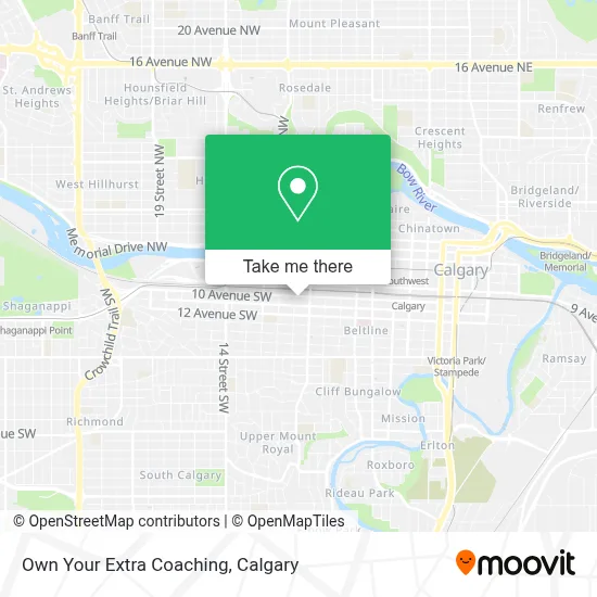 Own Your Extra Coaching map