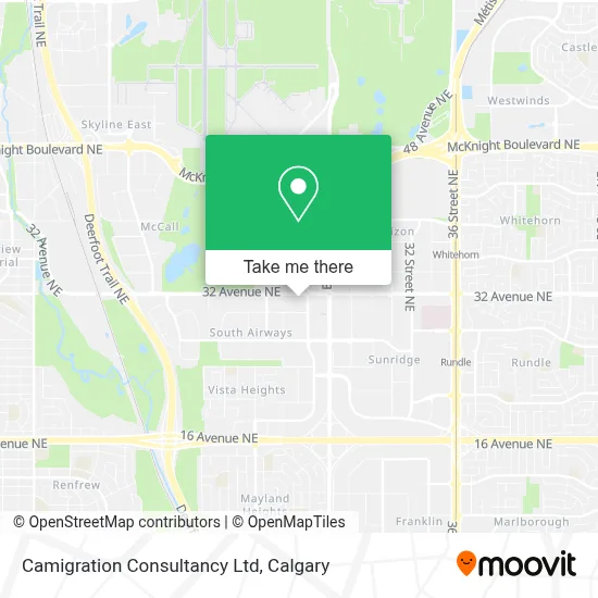 Camigration Consultancy Ltd map