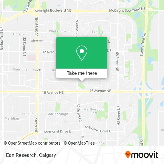 Ean Research map