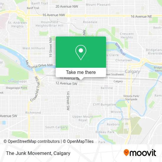 The Junk Movement map
