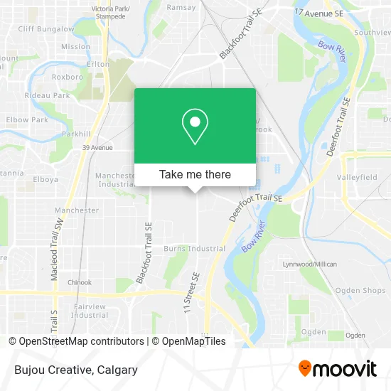 Bujou Creative map