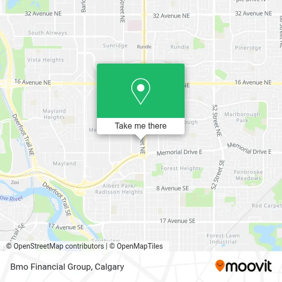 Bmo Financial Group map