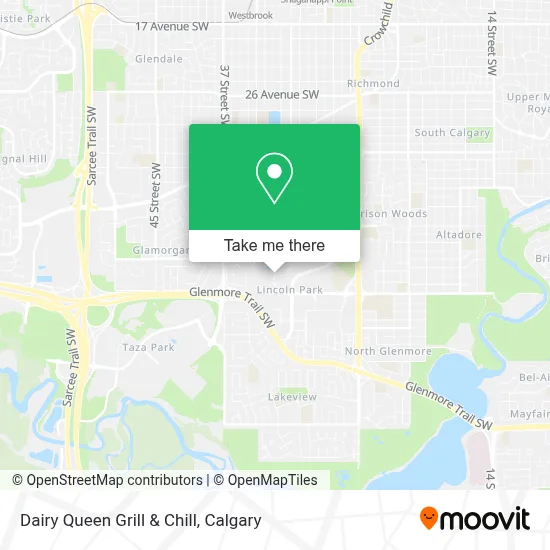Dairy Queen Grill & Chill map