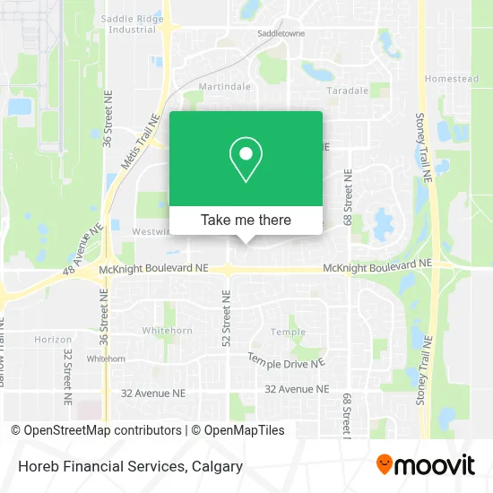 Horeb Financial Services map