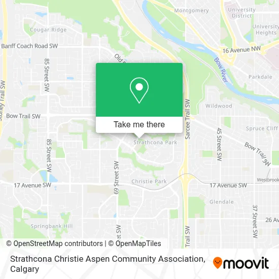 Strathcona Christie Aspen Community Association map