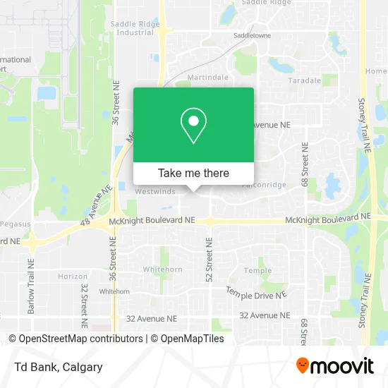 Td Bank map
