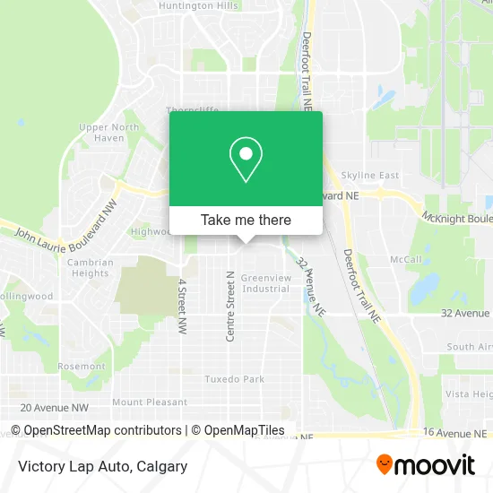 Victory Lap Auto map