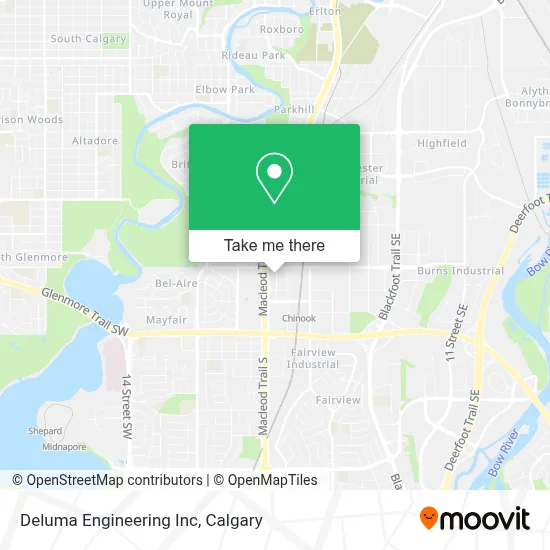 Deluma Engineering Inc map