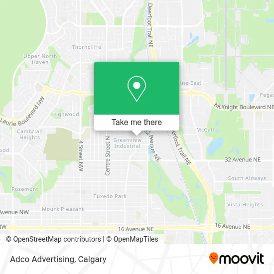 Adco Advertising map
