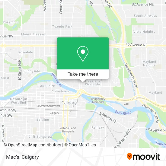 Mac's map