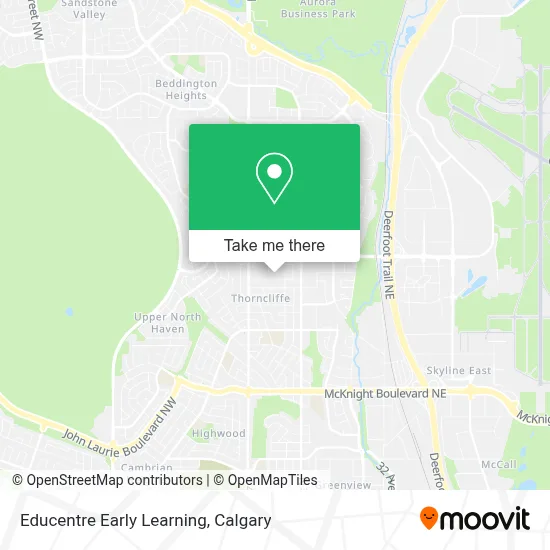 Educentre Early Learning map