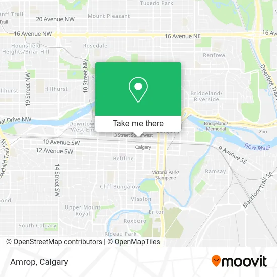 Amrop map