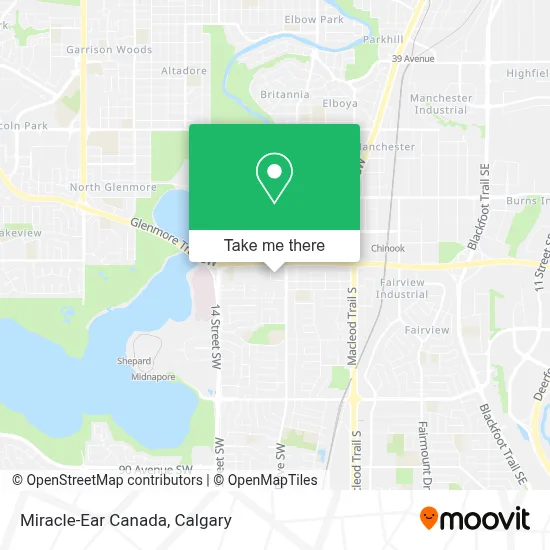 Miracle-Ear Canada map