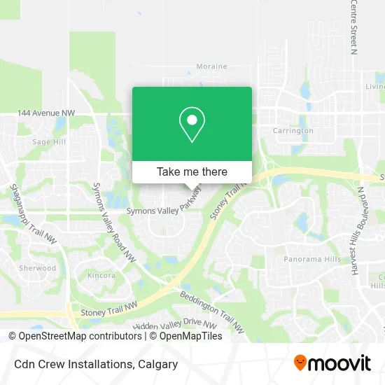 Cdn Crew Installations map