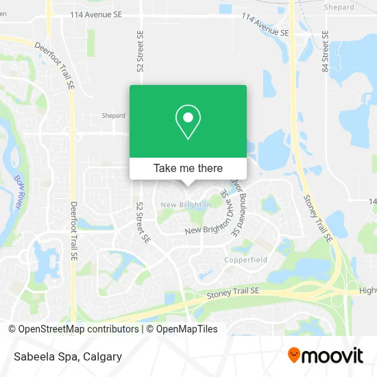 Sabeela Spa map