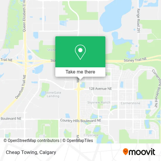 Cheap Towing map