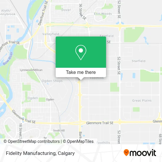 Fidelity Manufacturing map