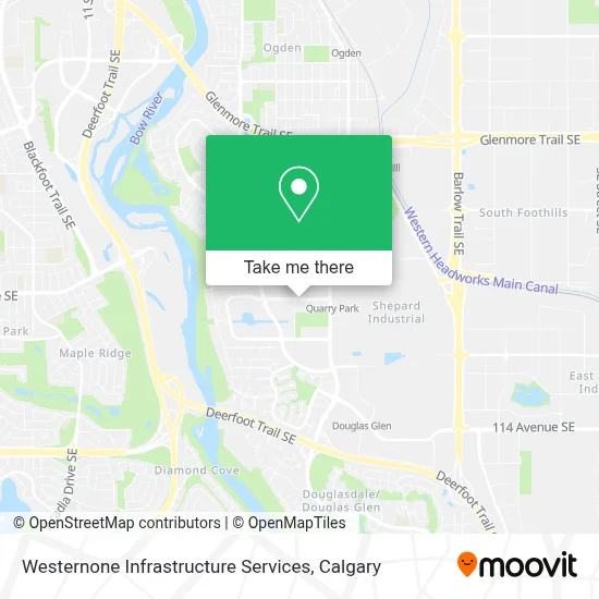 Westernone Infrastructure Services map