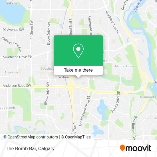 The Bomb Bar map