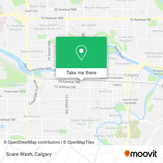 Scare Wash map