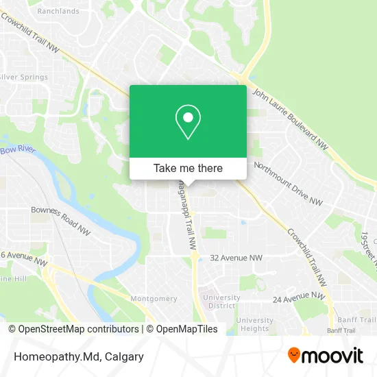 Homeopathy.Md map