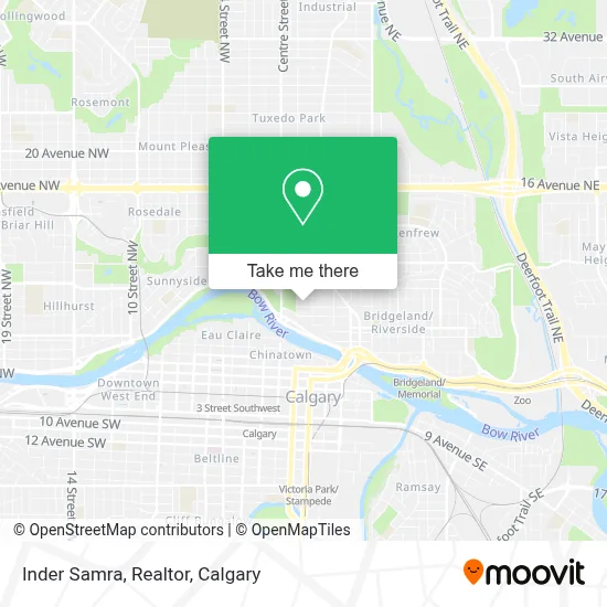 Inder Samra, Realtor map