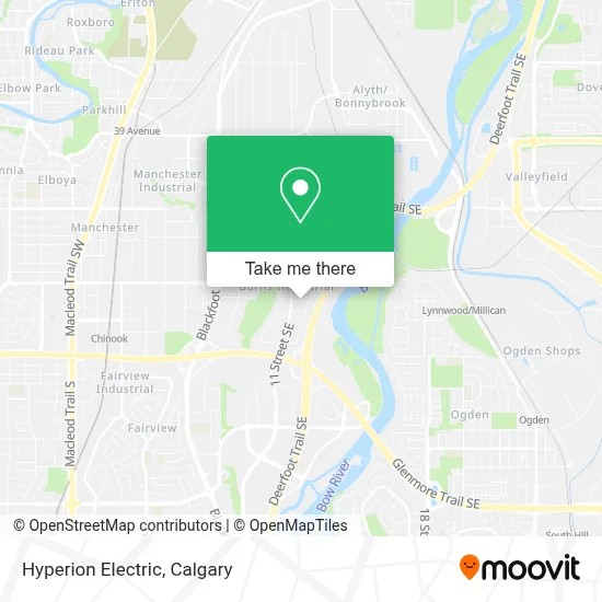 Hyperion Electric map