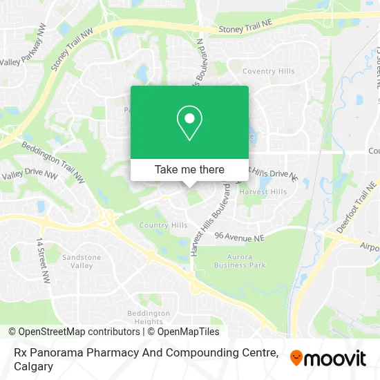 Rx Panorama Pharmacy And Compounding Centre map