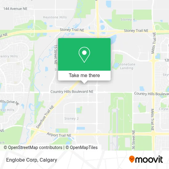 Englobe Corp map