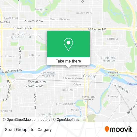 Strait Group Ltd. map