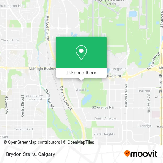 Brydon Stairs map