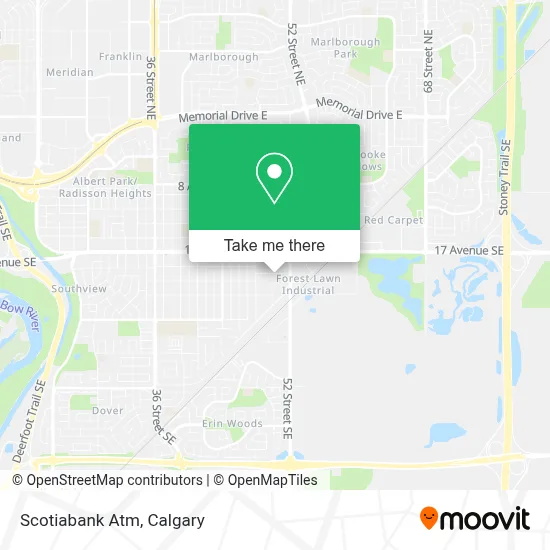 Scotiabank Atm map