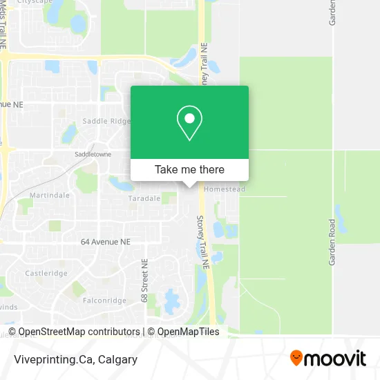 Viveprinting.Ca map