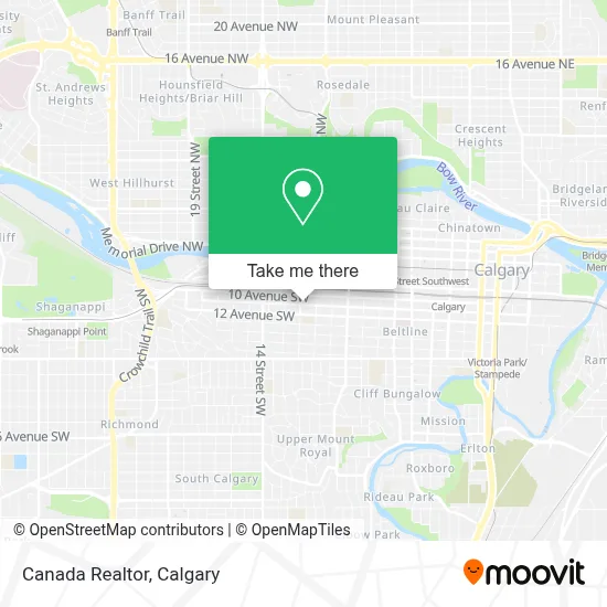 Canada Realtor map