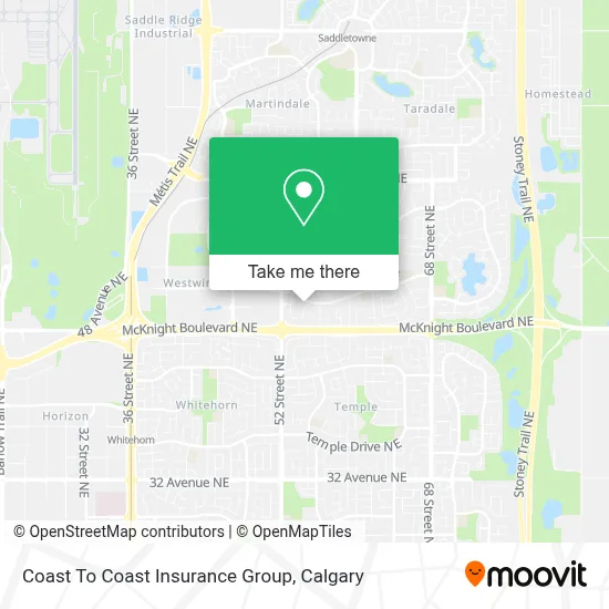 Coast To Coast Insurance Group map