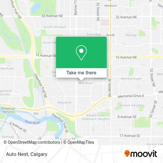 Auto Nest map