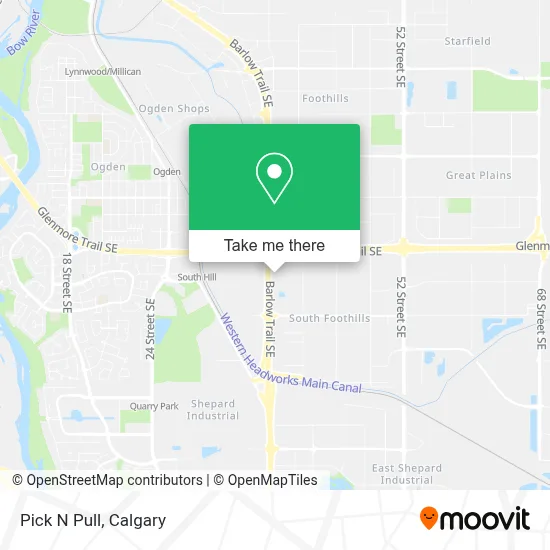 Pick N Pull map
