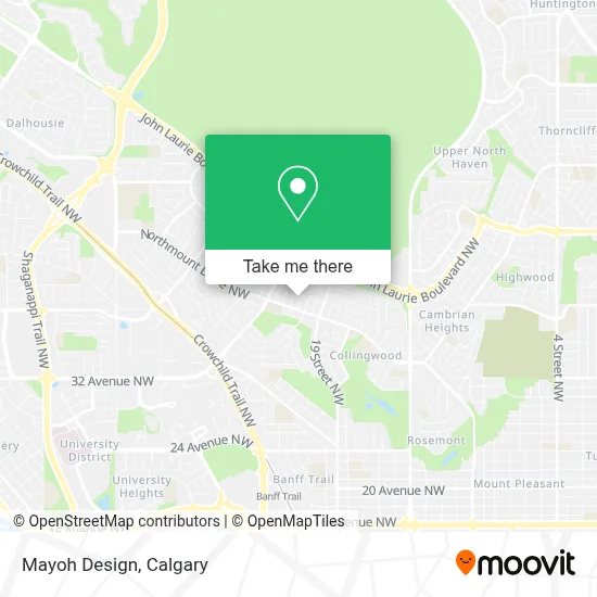 Mayoh Design map