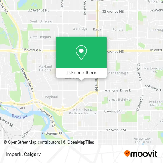 Impark map