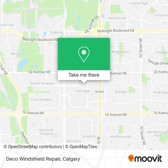 Deco Windshield Repair map