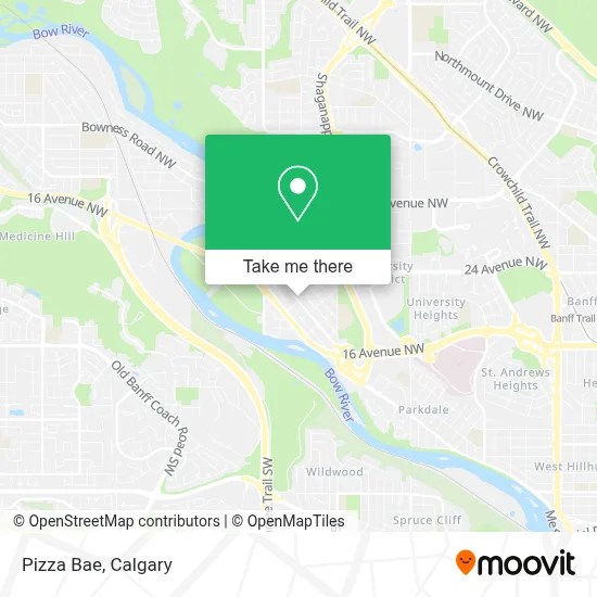 Pizza Bae map