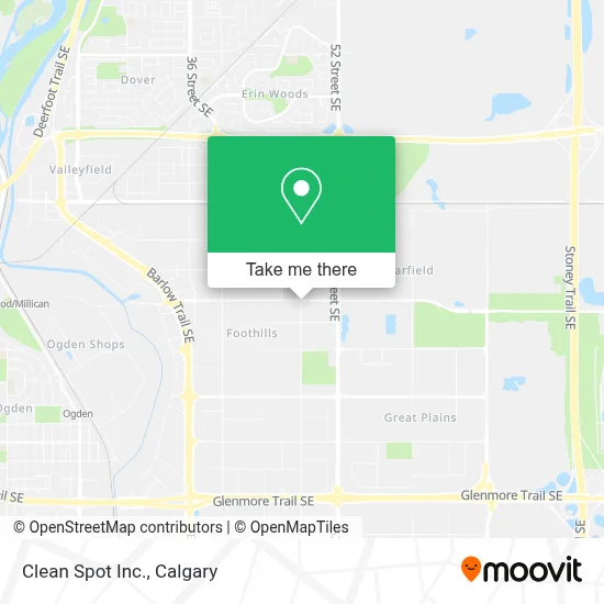 Clean Spot Inc. map