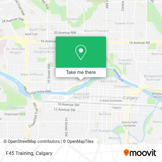 F45 Training map
