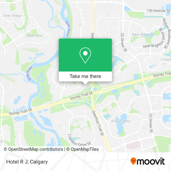 Hotel R J map