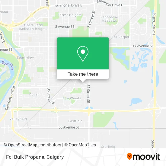 Fcl Bulk Propane map