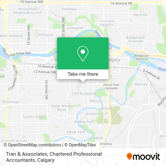 Tran & Associates, Chartered Professional Accountants map