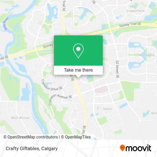 Crafty Giftables map