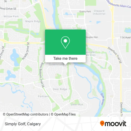Simply Golf map
