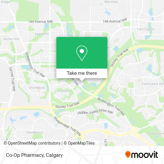 Co-Op Pharmacy map