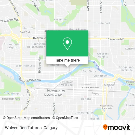 Wolves Den Tattoos plan
